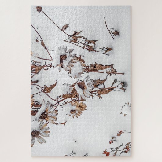 Schönheit im Winter - 1014 Stück Puzzle (Vertikal)