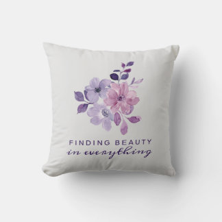 Schönheit in allem finden kissen