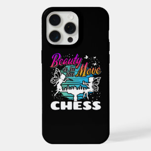 Schönheit in Bewegung - Mädchen Schachspieler iPhone 15 Pro Max Hülle