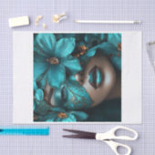 Schönheit in Blume3 Seidenpapier (Handwerk)