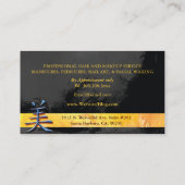 Schönheit in der chinesischen Kanji-Kosmetologie Visitenkarte (Rückseite)