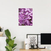 Schönheit in der Natur - Lila Lilac Poster (Heimbüro)