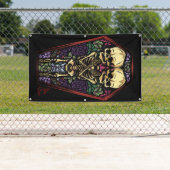 Schönheit in einem Sarg Banner