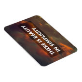 Schönheit in Einfachheit Magnet (Rechte Seite)