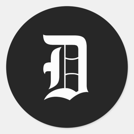 Schönheit in Einfachheit, Schwarz und Weiß Runder Aufkleber (Vorderseite)