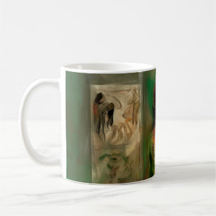 Schönheit in Grün Kaffeetasse