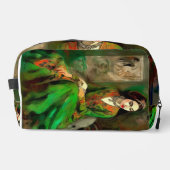 Schönheit in Grün Waschbeutel (Vorderseite)