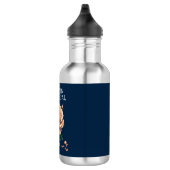 Schönheit in jeder Rose Edelstahlflasche (Rechts)