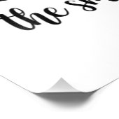 Schönheit in kleinen Dingen finden Fotodruck (Ecke)