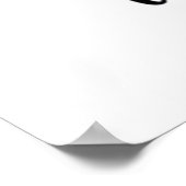 Schönheit in kleinen Dingen finden Poster (Ecke)