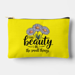 Schönheit in kleinen Dingen finden Zubehörtasche