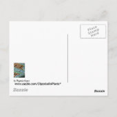 Schönheit in kleinen Stücken Postkarte (Rückseite)