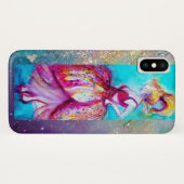 SCHÖNHEIT IN PINKDRUCK Case-Mate iPhone HÜLLE (Rückseite (Horizontal))