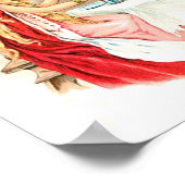 Schönheit in Rosa und Bestie Poster (Ecke)