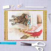 Schönheit in Rosa und Bestie Seidenpapier (Handwerk)