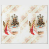 Schönheit in Rosa und Bestienpapier Geschenkpapier (Flach)