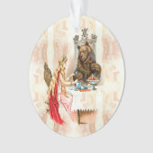 Schönheit in Rosa und die Bestickung Ornament (Vorderseite)