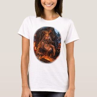 Schönheit in Todes Umarmung – Sexy Gothic Hallowee T-Shirt