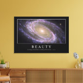 Schönheit: Inspiration Zitat 2 Leinwanddruck (Insitu (Wohnzimmer))