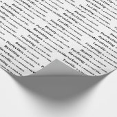 Schönheit ist ein Fahrrad Geschenkpapier (Ecke)