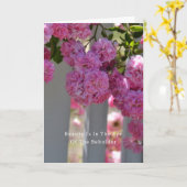 Schönheit ist Rosen Zaun (Fotografie von mir) Karte (Gelbe Blume)