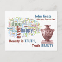 Schönheit ist Wahrheit - John Keats - Grecian Urn