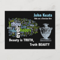 Schönheit ist Wahrheit - John Keats - Grecian Urn