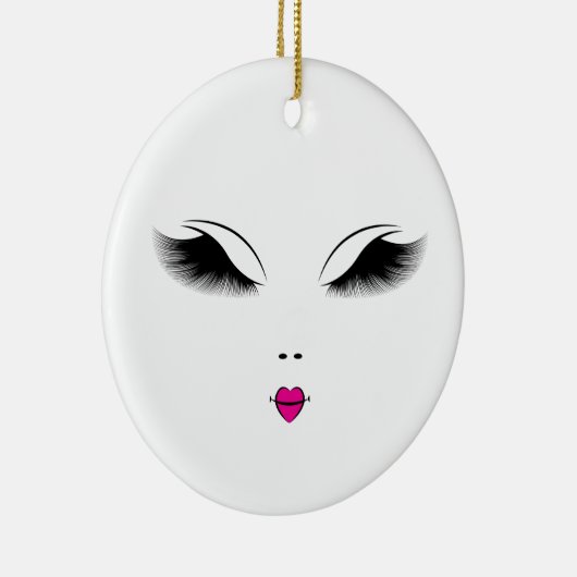 Schönheit Keramik Ornament (Rechts)