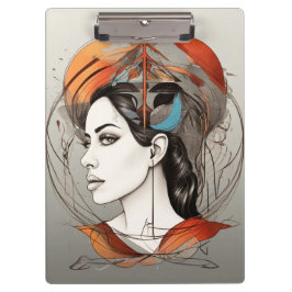 Schönheit Klemmbrett