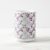 Schönheit kommt vom inneren Muster Kaffeetasse (Mittel)