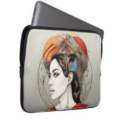 Schönheit Laptopschutzhülle (Vorne Rechts)