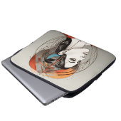 Schönheit Laptopschutzhülle (Vorne Knopf)