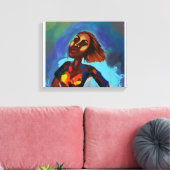 Schönheit Leinwanddruck (Insitu (Wohnzimmer))