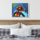 Schönheit Leinwanddruck (Insitu (Schlafzimmer))