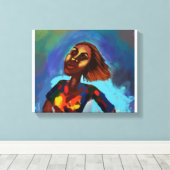 Schönheit Leinwanddruck (Insitu (Holzboden))