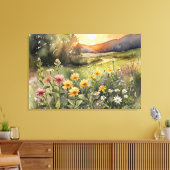 Schönheit Leinwanddruck (Insitu (Wohnzimmer))