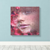 Schönheit Leinwanddruck (Insitu (Holzboden))