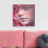 Schönheit Leinwanddruck (Insitu (Wohnzimmer))