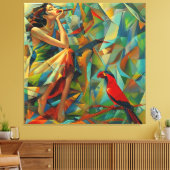 Schönheit Leinwanddruck (Insitu (Wohnzimmer))