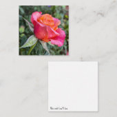 Schönheit Mitteilungskarte (Vorne/Hinten)