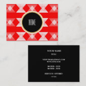 Schönheit modern visitenkarte (Vorne/Hinten)