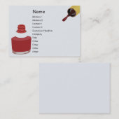 Schönheit - mollig visitenkarte (Vorne/Hinten)