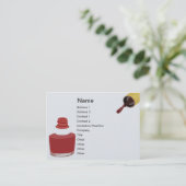 Schönheit - mollig visitenkarte (Stehend Vorderseite)