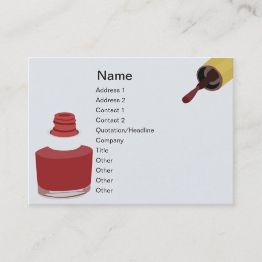 Schönheit - mollig visitenkarte (Vorderseite)