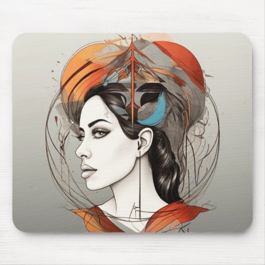 Schönheit Mousepad (Vorne)