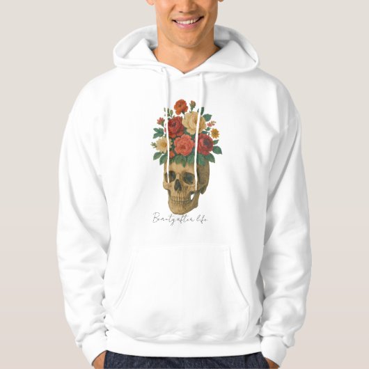Schönheit nach dem Leben Hoodie (Vorderseite)