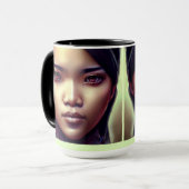 SCHÖNHEIT NATIVE FRAUEN TASSE (Vorderseite Links)