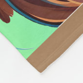 SCHÖNHEIT Nr. 1 Fleecedecke (Ecke)