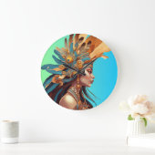 SCHÖNHEIT Nr. 1 Große Wanduhr (Zuhause)