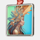 SCHÖNHEIT Nr. 1 Ornament Aus Metall (Links)